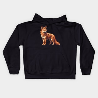 Pixel Dingo Kids Hoodie